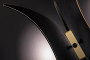 Contemporary Tulip luxury hall tree featuring artisanal Italian craftsmanship with textured finishes and gold accents.